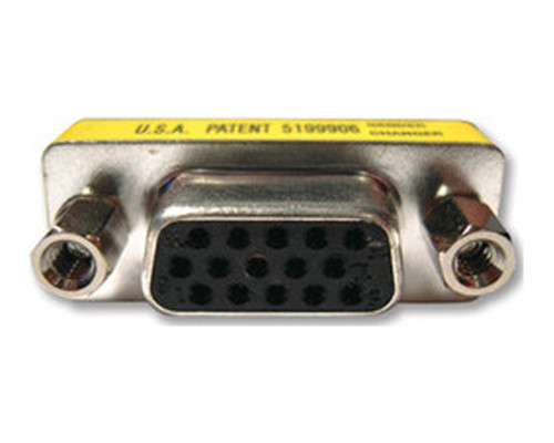KRAMER CABLES & CONNECTORS CONNECT - CABLES GENDER CHANGER HD15 F/F-MODEL (AD-GF/GF(PACK-10)) (99-929201101) (Espera 4 dias)