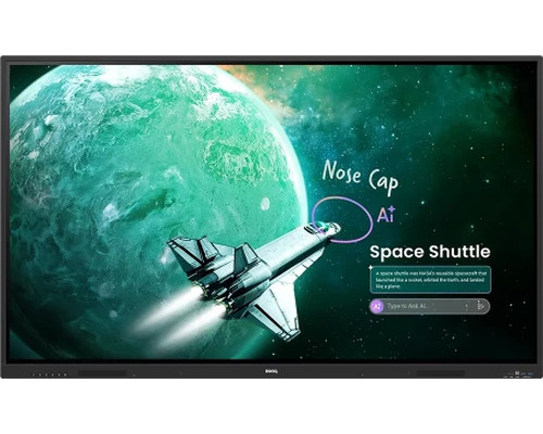BenQ RE6505A pizarra blanca interactiva 165,1 cm (65") 3840 x 2160 Pixeles Pantalla t&aacute;ctil Negro USB (Espera 4 dias)
