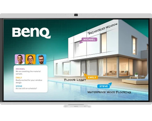BenQ CM5505 pizarra blanca interactiva 139,7 cm (55") 3840 x 2160 Pixeles Pantalla táctil Blanco USB / Bluetooth (Espera 4 dias) BenQ CM5505 pizarra blanca interactiva 139,7 cm (55") 3840 x 2160 Pixeles Pantalla táctil Blanco USB / Bluetooth (Espera 4 dias)