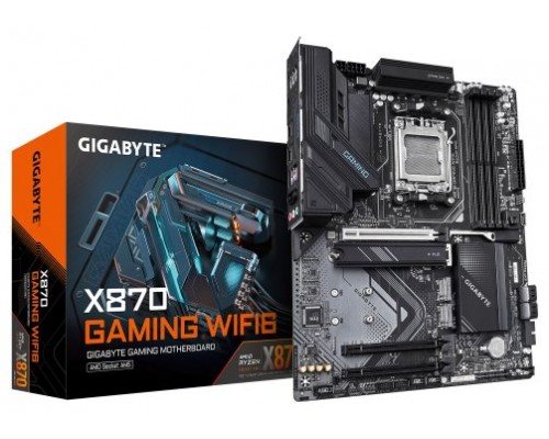 PLACA BASE GIGABYTE X870 GAMING WF6 G10 AM5 ATX 4XDDR5