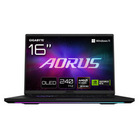 GIGABYTE AORUS MASTER 16 Gaming Laptop - 16.0“, 240Hz OLED, AMD Razen 9 9955X3D, NVIDIA RTX 5090 GPU, 32GB DDR5 5600MHz, 1TB SDD, Win 11 Home, 2 Year Warranty, AORUS MASTER 16 6ZJM6ESE64SH (Espera 4 dias) GIGABYTE AORUS MASTER 16 Gaming Laptop - 16.0“, 240Hz OLED, AMD Razen 9 9955X3D, NVIDIA RTX 5090 GPU, 32GB DDR5 5600MHz, 1TB SDD, Win 11 Home, 2 Year Warranty, AORUS MASTER 16 6ZJM6ESE64SH (Espera 4 dias)