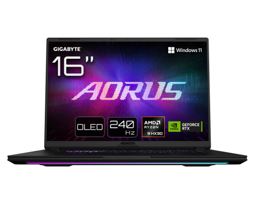 GIGABYTE AORUS MASTER 16 Gaming Laptop - 16.0“, 240Hz OLED, AMD Razen 9 9955X3D, NVIDIA RTX 5090 GPU, 32GB DDR5 5600MHz, 1TB SDD, Win 11 Home, 2 Year Warranty, AORUS MASTER 16 6ZJM6ESE64SH (Espera 4 dias) GIGABYTE AORUS MASTER 16 Gaming Laptop - 16.0“, 240Hz OLED, AMD Razen 9 9955X3D, NVIDIA RTX 5090 GPU, 32GB DDR5 5600MHz, 1TB SDD, Win 11 Home, 2 Year Warranty, AORUS MASTER 16 6ZJM6ESE64SH (Espera 4 dias)