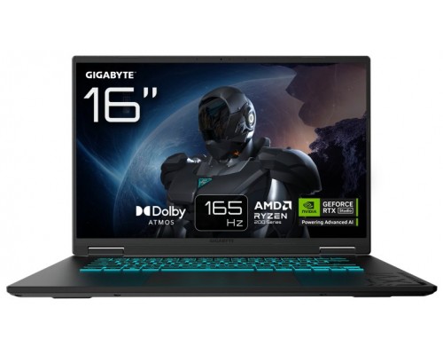 PORTATIL GIGABYTE A16 3VHK3ES864SD R7 260 32GB 1TB RTX5060 16"FHD FreeDOS PORTATIL GIGABYTE A16 3VHK3ES864SD R7 260 32GB 1TB RTX5060 16"FHD FreeDOS