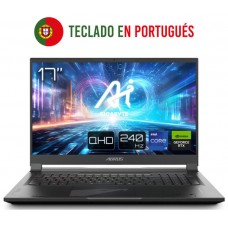 PORTATIL GIGABYTE AORUS 17X AZG-65PT665SH I9 14900HX 4090 32GB 2TB 17" W11H