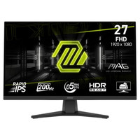 MSI MAG 272F pantalla para PC 68,6 cm (27") 1920 x 1080 Pixeles Full HD Negro (Espera 4 dias)