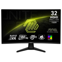 MSI MAG 32CQ6F pantalla para PC 80 cm (31.5") 2560 x 1440 Pixeles Wide Quad HD Negro (Espera 4 dias) MSI MAG 32CQ6F pantalla para PC 80 cm (31.5") 2560 x 1440 Pixeles Wide Quad HD Negro (Espera 4 dias)