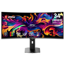 MSI MONITOR MPG 341CQR QD-OLED X36. 34" CURVE 1800R. 3440X1440 (UWQHD). 360HZ. NEGRO (Espera 4 dias)
