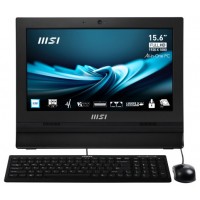 MSI Pro AP162T ADL-042XEU All-in-One PC Intel® N N100 39,6 cm (15.6") 1920 x 1080 Pixeles Pantalla táctil PC todo en uno 8 GB DDR4-SDRAM 256 GB SSD Wi-Fi 6E (802.11ax) Negro (Espera 4 dias) MSI Pro AP162T ADL-042XEU All-in-One PC Intel® N N100 39,6 cm (15.6") 1920 x 1080 Pixeles Pantalla táctil PC todo en uno 8 GB DDR4-SDRAM 256 GB SSD Wi-Fi 6E (802.11ax) Negro (Espera 4 dias)
