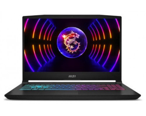 MSI PORTATIL. KATANA 15 B13VFK-1853XES.15.6" FHD (1920*1080), 144HZ 45%NTSC IPS-LEVEL.RTX 4060, GDDR6 8GB.DDR5 8GB*2.1TB NVME PCIE SSD GEN4X4 W/O DRAM.SIN S.O. (Espera 4 dias)