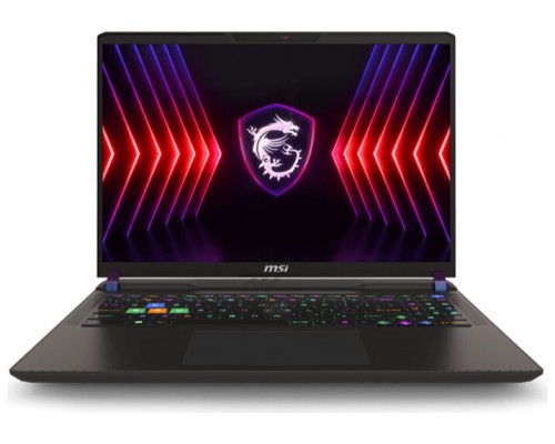 MSI Vector 16 HX A14VHG-445XES Intel® Core™ i9 i9-14900HX Portátil 40,6 cm (16") Quad HD+ 32 GB DDR5-SDRAM 1 TB SSD NVIDIA GeForce RTX 4080 Wi-Fi 7 (802.11be) FreeDOS Negro (Espera 4 dias)