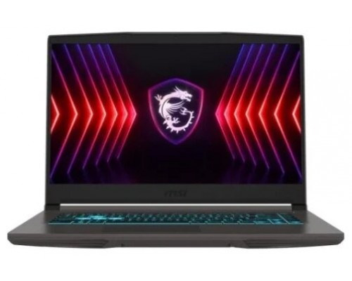 MSI PORTATIL THIN 15 B12VE-1490XES. 15.6" FHD (1920*1080), 144HZ. I5-12450H. RTX 4050, GDDR6 6GB. DDR IV 8GB*2 (3200MHZ). 512GB NVME PCIE SSD W/O DRAM. SIN S.O. (Espera 4 dias)