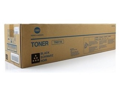 KONICA MINOLTA Toner COPIADORA Negro BIZHUB C550C650 TN611K/A070150