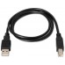 CABLE USB AISENS USB2.0 A/M - B/M 1.8M NEGRO IMPRESORA (Espera 4 dias)