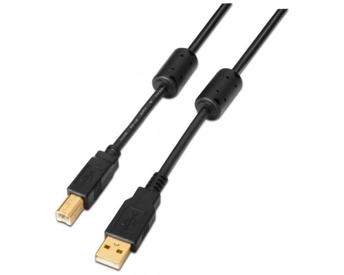 CABLE USB 2.0 IMPRESORA ALTA CALIDAD FERRITA AM-BM