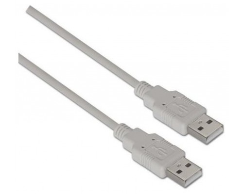 CABLE USB 2.0 TIPO AM-AM BEIGE 1.0M AISENS A101-0021