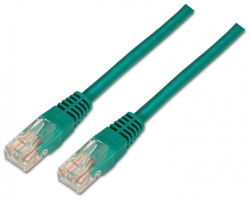 CABLE RED LATIGUILLO RJ45 CAT.6 UTP AWG24 VERDE 2.0M