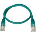 AISENS - CABLE DE RED LATIGUILLO RJ45 CAT.6 UTP AWG24, VERDE, 3.0M