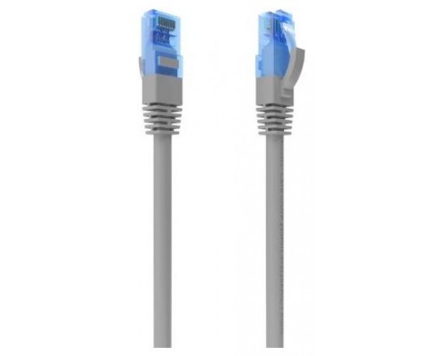 CABLE RED LATIGUILLO RJ45 CAT.6 UTP AWG26 CCA GRIS