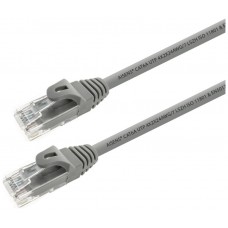 CABLE RED LATIGUILLO RJ45 LSZH CAT.6A UTP AWG24 GRIS