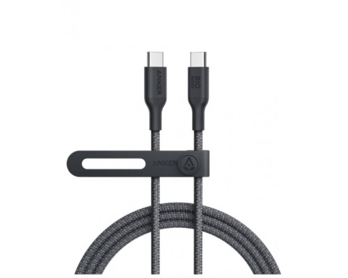 CABLE ANKER 544 USB-C TO USB-C CABLE (6FT 140W BIO-NYLON BLACK)