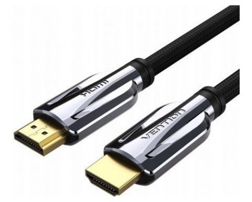 CABLE HDMI V2.1 8K M-M TRENZADO 1.5 M NEGRO/GRIS VENTION (Espera 4 dias)