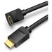 CABLE HDMI V2.0 4K M-M ACODADO 3 M NEGRO VENTION (Espera 4 dias)