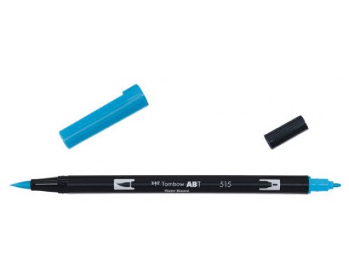 ROTULADOR DOBLE PUNTA PINCEL DUAL BRUSH-515 - COLOR LIGHT BLUE. TOMBOW ABT-515 (Espera 4 dias)