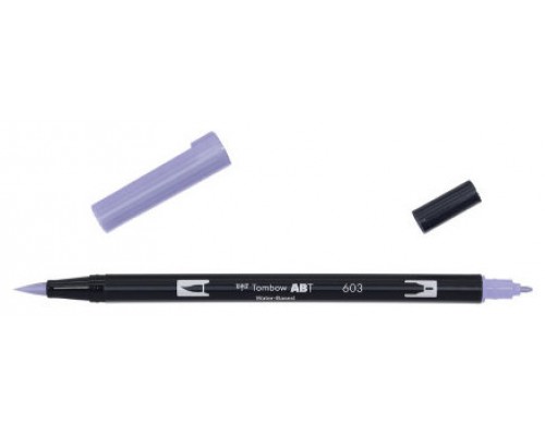 ROTULADOR DOBLE PUNTA PINCEL DUAL BRUSH-603 - COLOR PERIWINKLE. TOMBOW ABT-603 (Espera 4 dias)