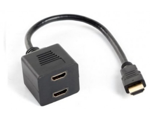 ADAPTADOR LANBERG HDMI MACHO/HDMI HEMBRA X2 SPLITTER 20CM