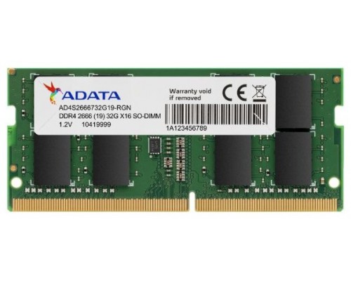 DDR4 8 GB 2666 Mhz. SODIMM ADATA (Espera 4 dias)