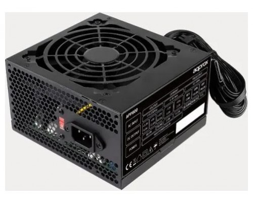 FUENTE ALIM. ATX 800W + CABLE NEGRO CON SELECTOR DE VOLTAJE APPROX (Espera 4 dias)