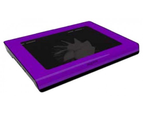 LAPTOP COOLER PAD 14"" 2 LEDS MORADO APPROX (Espera 4 dias)