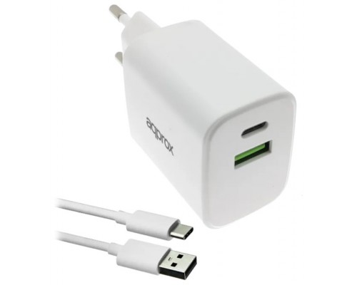CARGADOR DE PARED APPROX APPUSBWALL35W 1xUSB-C PD CARGADOR DE PARED APPROX APPUSBWALL35W 1xUSB-C PD