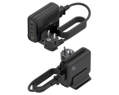 CARGADOR AISENS ASCH-140W4P056-BK