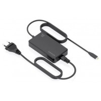 AISENS - CARGADOR DE SOBREMESA GaN 65W PD3.0 1XUSB-C 1.8M, NEGRO