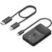 AISENS - DOCKING USB-C A HDMI 1080P@60Hz (INALAMBRICO) 30M, 1xHDMI 4K60HZ (Cable) 2xUSB-C 1xUSB-A 1xUSB-C PD 100W, NEGRO