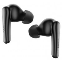 Belkin SoundForm Rhythm Auriculares Inal&aacute;mbrico y al&aacute;mbrico Dentro de o&iacute;do Llamadas/M&uacute;sica USB Tipo C Bluetooth Negro (Espera 4 dias)
