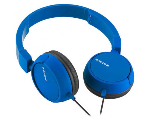 AVENZO AURICULAR DJ CON CABLE AZUL