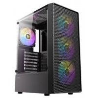 CAJA SEMITORRE ATX AX26 RGB ELITE NEGRO ANTEC (Espera 4 dias)
