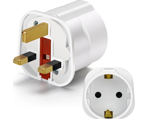 ADAPTADOR DE VIAJE UNIVERSAL A TIPO ALEMAN BLANCO AIGOSTAR (Espera 4 dias) ADAPTADOR DE VIAJE UNIVERSAL A TIPO ALEMAN BLANCO AIGOSTAR (Espera 4 dias)