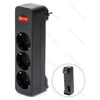ENCHUFE DE CONVERSION ALEMAN 1 A 3 16A CON INTERRUPTOR NEGRO AIGOSTAR (Espera 4 dias) ENCHUFE DE CONVERSION ALEMAN 1 A 3 16A CON INTERRUPTOR NEGRO AIGOSTAR (Espera 4 dias)