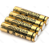 PILA DE CARBONO-ZINC R03 (AAA) 1.5V 4 UDS AIGOSTAR (Espera 4 dias)