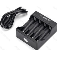 CARGADOR DE PILAS 4 (AA/AAA) NEGRO AIGOSTAR (Espera 4 dias) CARGADOR DE PILAS 4 (AA/AAA) NEGRO AIGOSTAR (Espera 4 dias)