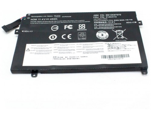 Lenovo 11.4V 45Wh ThinkPad E470 E470C E475 01AV413 01AV412 (Espera 2 dias)