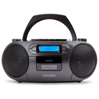 Radio Cd Bluetooth Portable Aiwa Boombox Bbtu-550