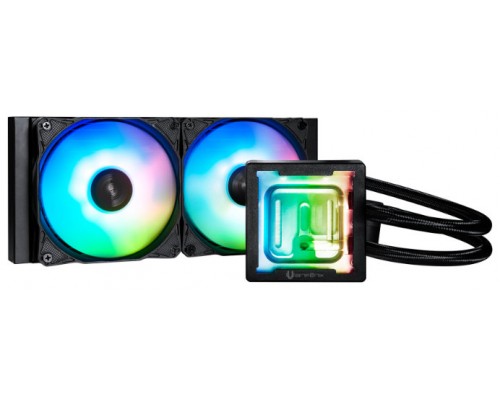 REFRIGERACION LIQUIDA CUBE AIO 240 A-RGB BLACK BITFENIX (Espera 4 dias)