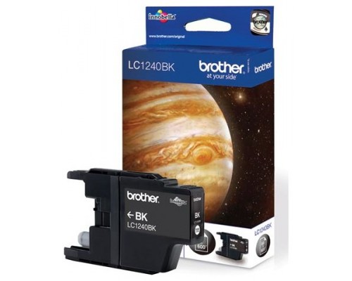 TINTA BROTHER LC-1240BK  NEGRO 600PAG (Espera 4 dias)