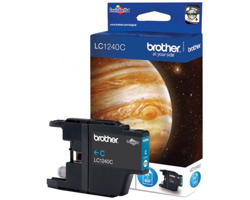 TINTA BROTHER LC-1240C CIAN 600PAG (Espera 4 dias)