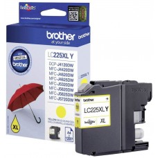 TINTA BROTHER LC-225XLY AMARILLO ALTA CAPACIDAD (Espera 4 dias)