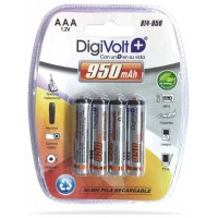 Pila Recargable Aaa/r3 950 Mah Bt4-950 "blister